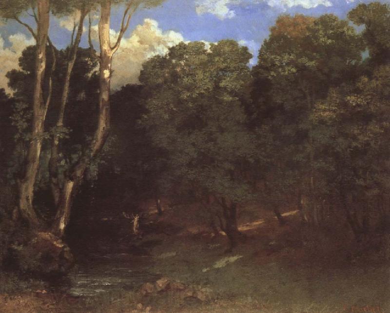 Gustave Courbet Deer